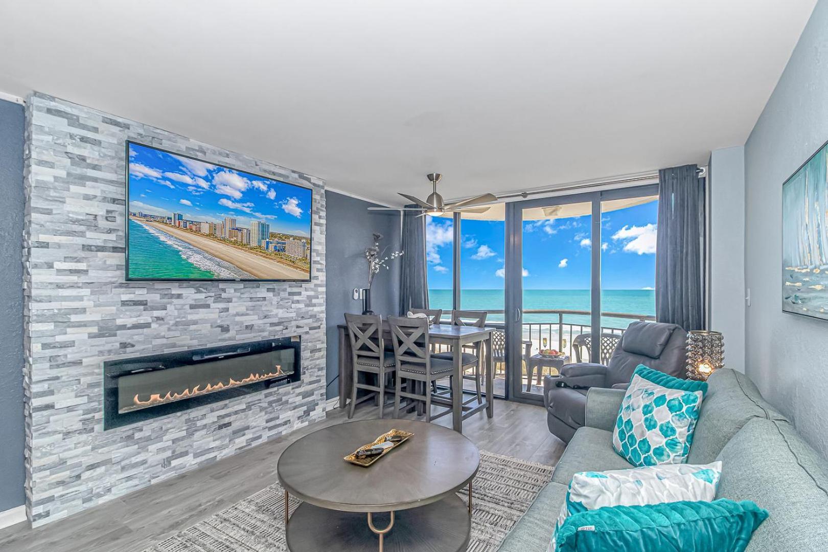 5Th Floor Direct Oceanfront Double Suite Sleeps 6 Meridian Plaza 503 Myrtle Beach Eksteriør bilde
