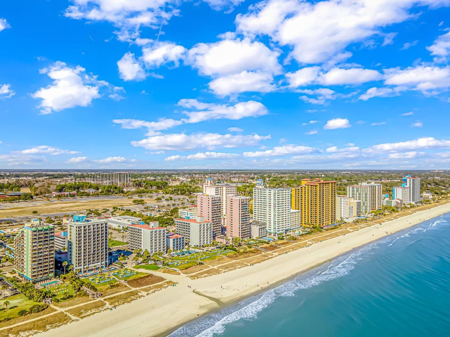 5Th Floor Direct Oceanfront Double Suite Sleeps 6 Meridian Plaza 503 Myrtle Beach Eksteriør bilde