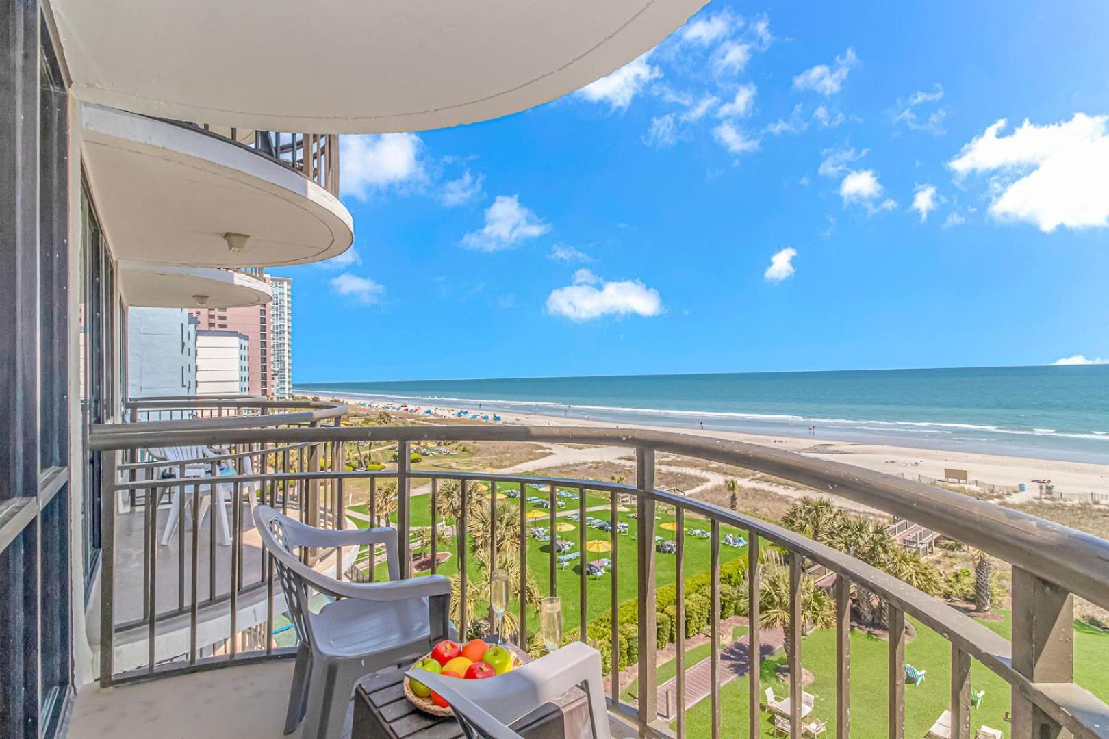 5Th Floor Direct Oceanfront Double Suite Sleeps 6 Meridian Plaza 503 Myrtle Beach Eksteriør bilde