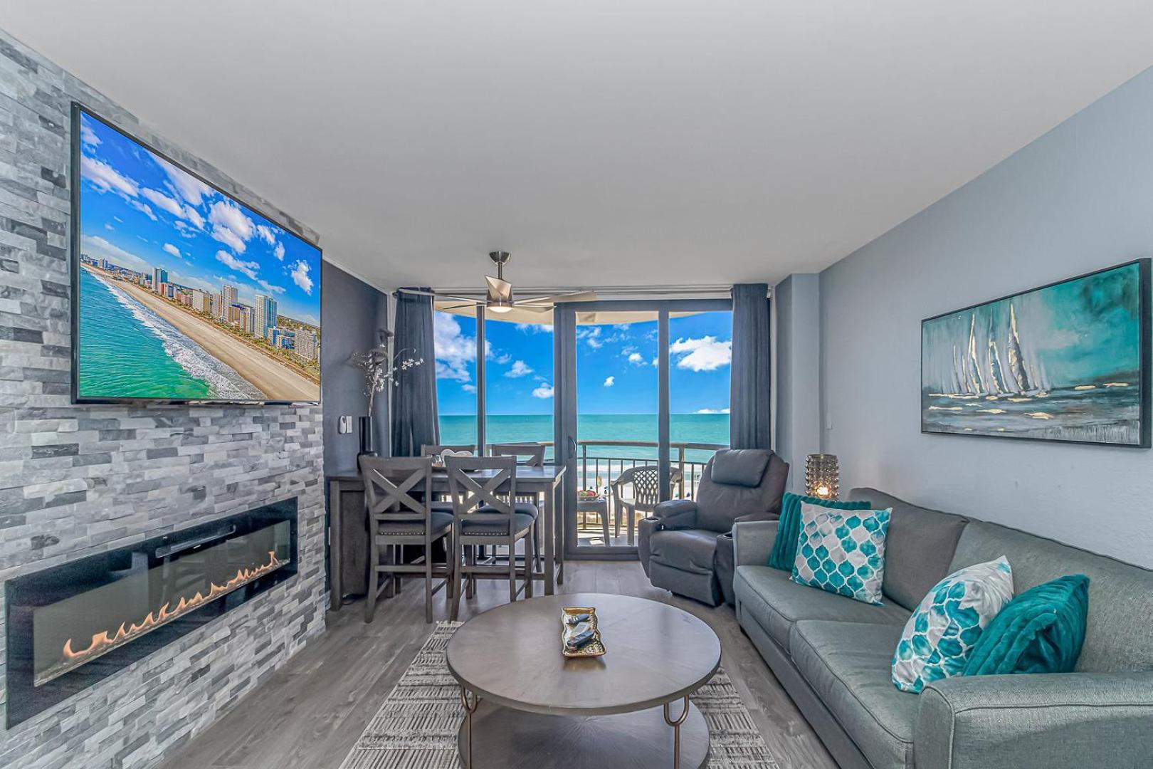 5Th Floor Direct Oceanfront Double Suite Sleeps 6 Meridian Plaza 503 Myrtle Beach Eksteriør bilde