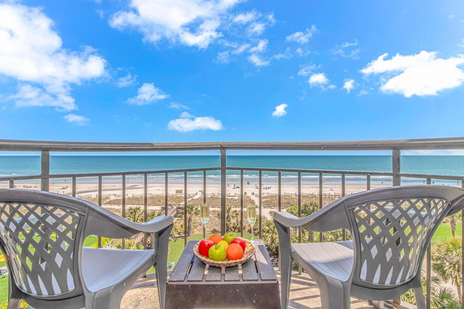 5Th Floor Direct Oceanfront Double Suite Sleeps 6 Meridian Plaza 503 Myrtle Beach Eksteriør bilde