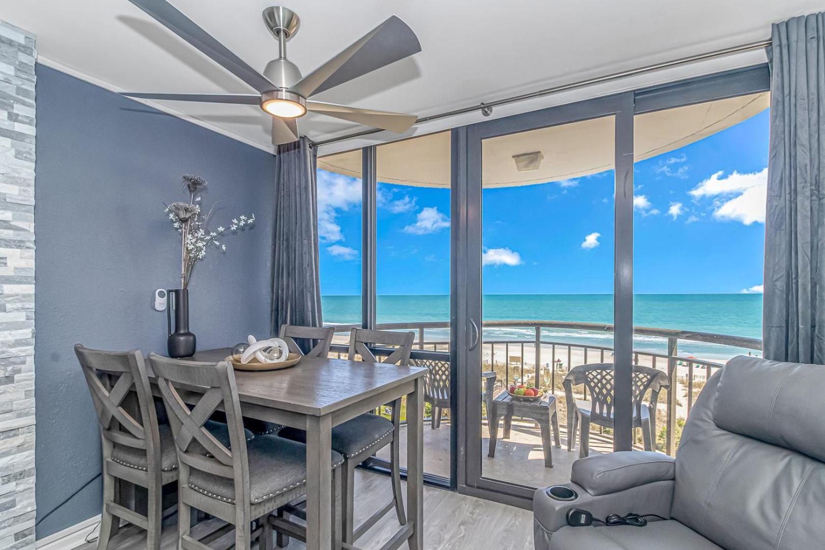 5Th Floor Direct Oceanfront Double Suite Sleeps 6 Meridian Plaza 503 Myrtle Beach Eksteriør bilde