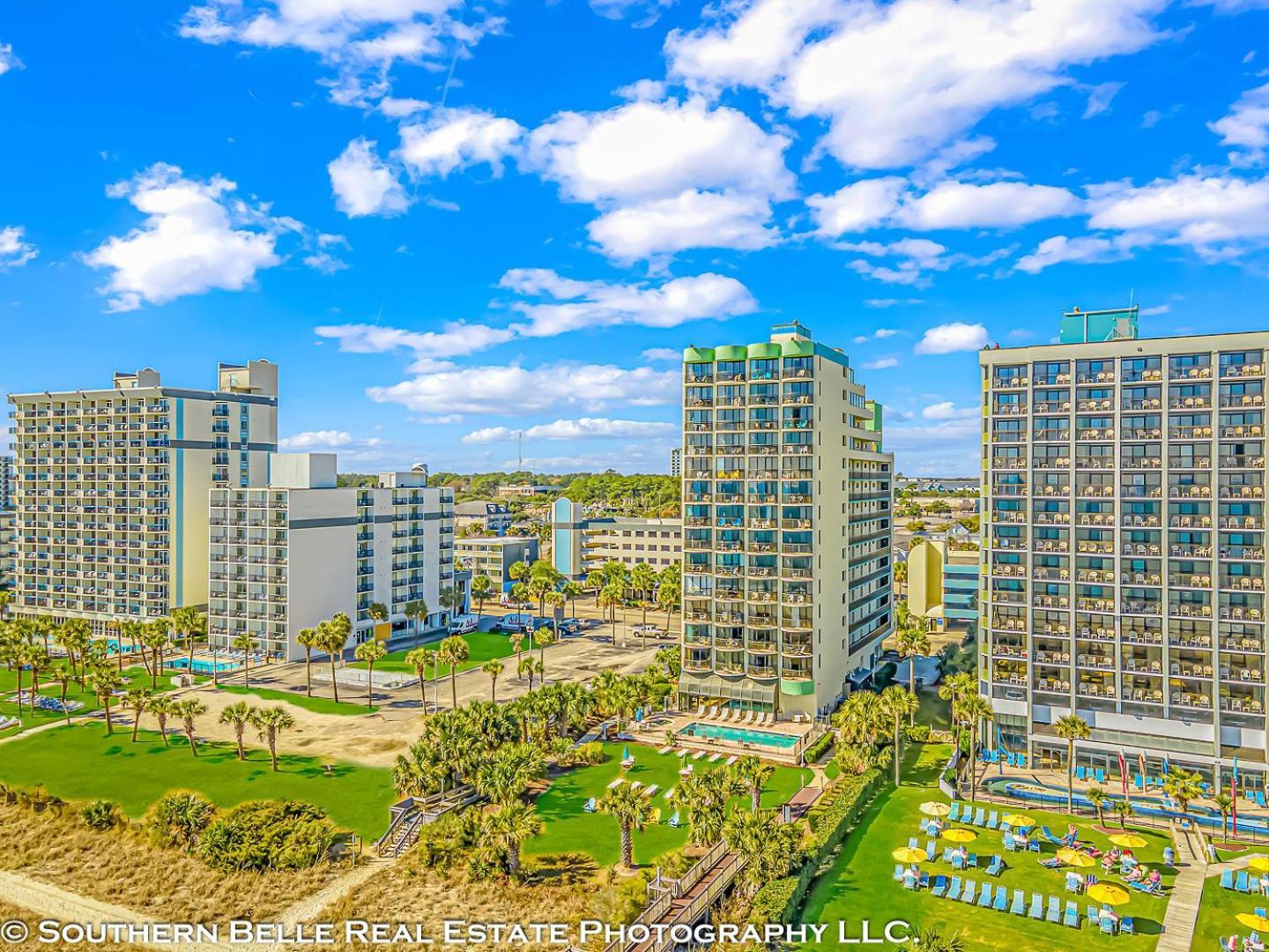 5Th Floor Direct Oceanfront Double Suite Sleeps 6 Meridian Plaza 503 Myrtle Beach Eksteriør bilde