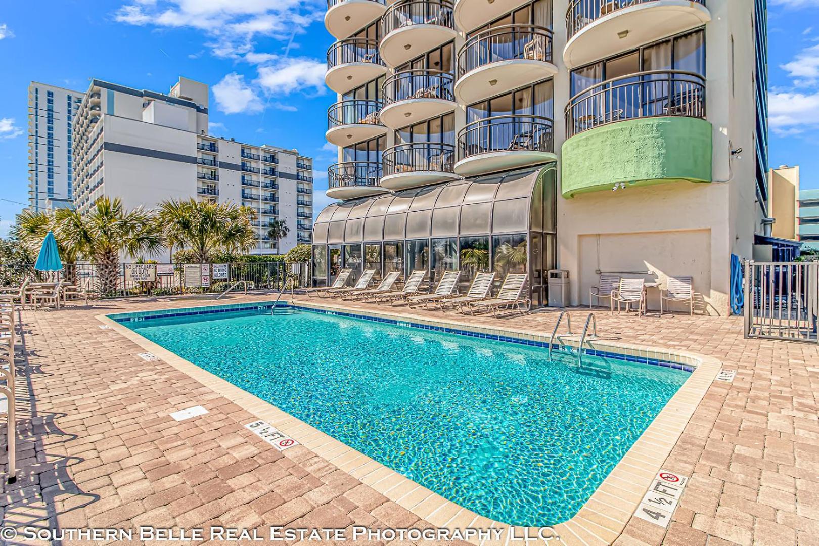 5Th Floor Direct Oceanfront Double Suite Sleeps 6 Meridian Plaza 503 Myrtle Beach Eksteriør bilde