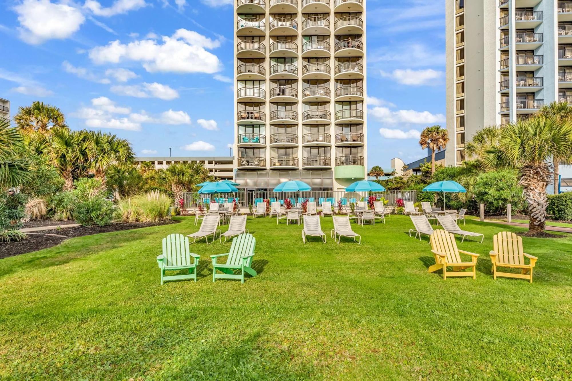 5Th Floor Direct Oceanfront Double Suite Sleeps 6 Meridian Plaza 503 Myrtle Beach Eksteriør bilde