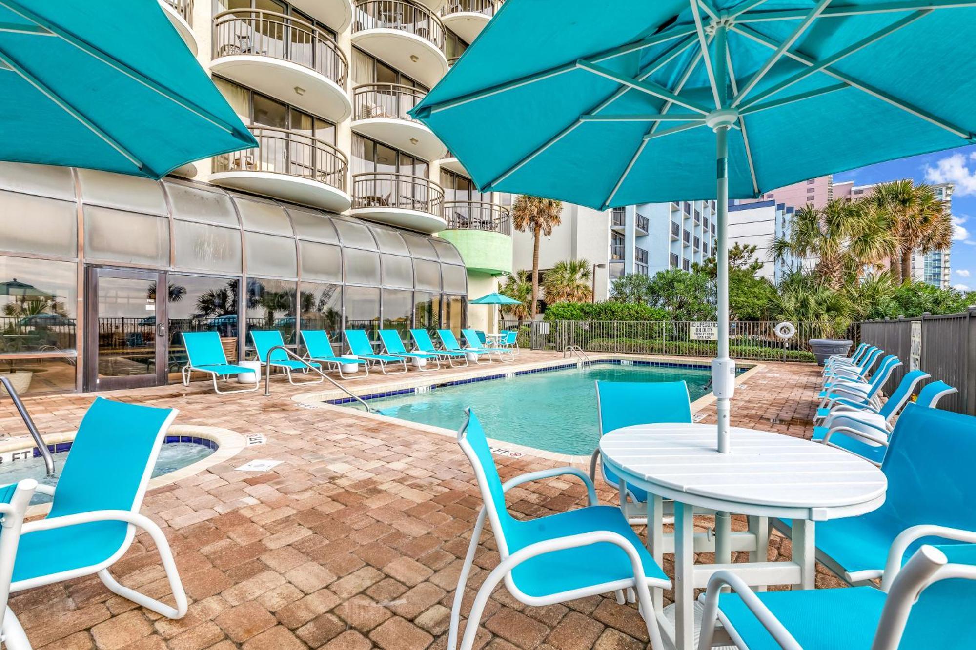 5Th Floor Direct Oceanfront Double Suite Sleeps 6 Meridian Plaza 503 Myrtle Beach Eksteriør bilde