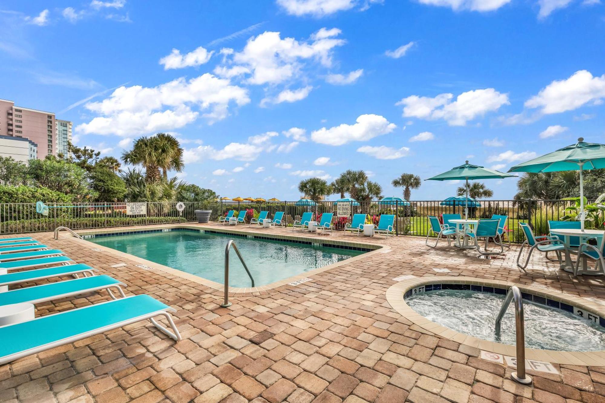 5Th Floor Direct Oceanfront Double Suite Sleeps 6 Meridian Plaza 503 Myrtle Beach Eksteriør bilde