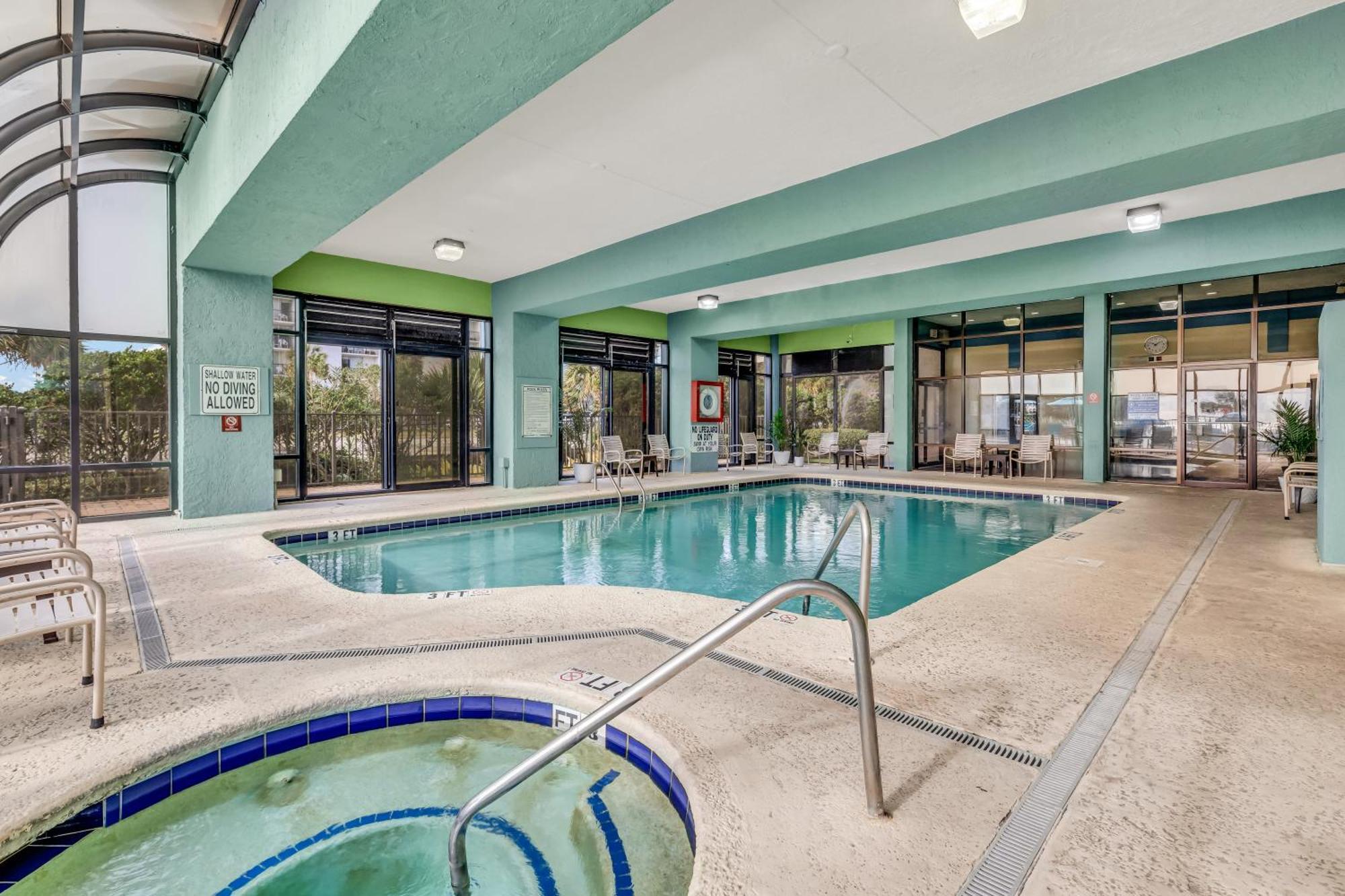 5Th Floor Direct Oceanfront Double Suite Sleeps 6 Meridian Plaza 503 Myrtle Beach Eksteriør bilde