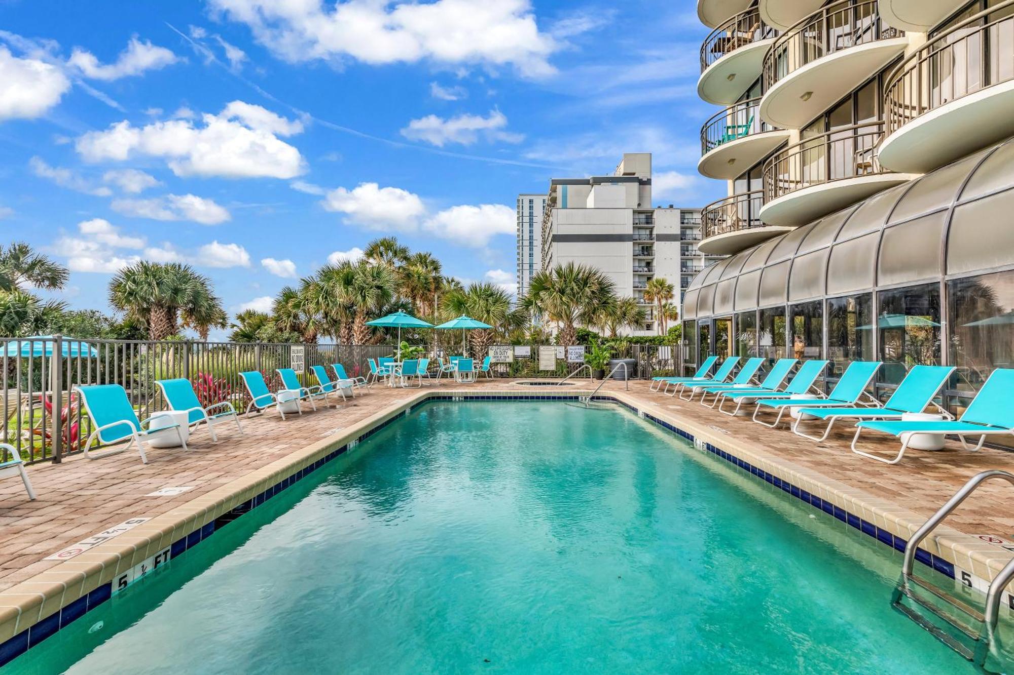 5Th Floor Direct Oceanfront Double Suite Sleeps 6 Meridian Plaza 503 Myrtle Beach Eksteriør bilde