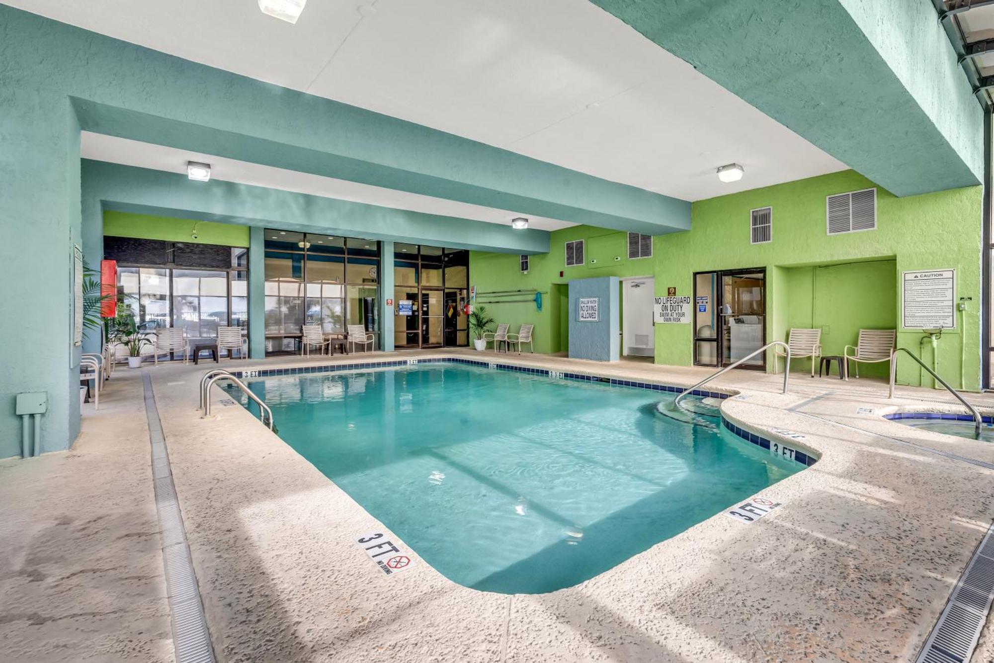 5Th Floor Direct Oceanfront Double Suite Sleeps 6 Meridian Plaza 503 Myrtle Beach Eksteriør bilde