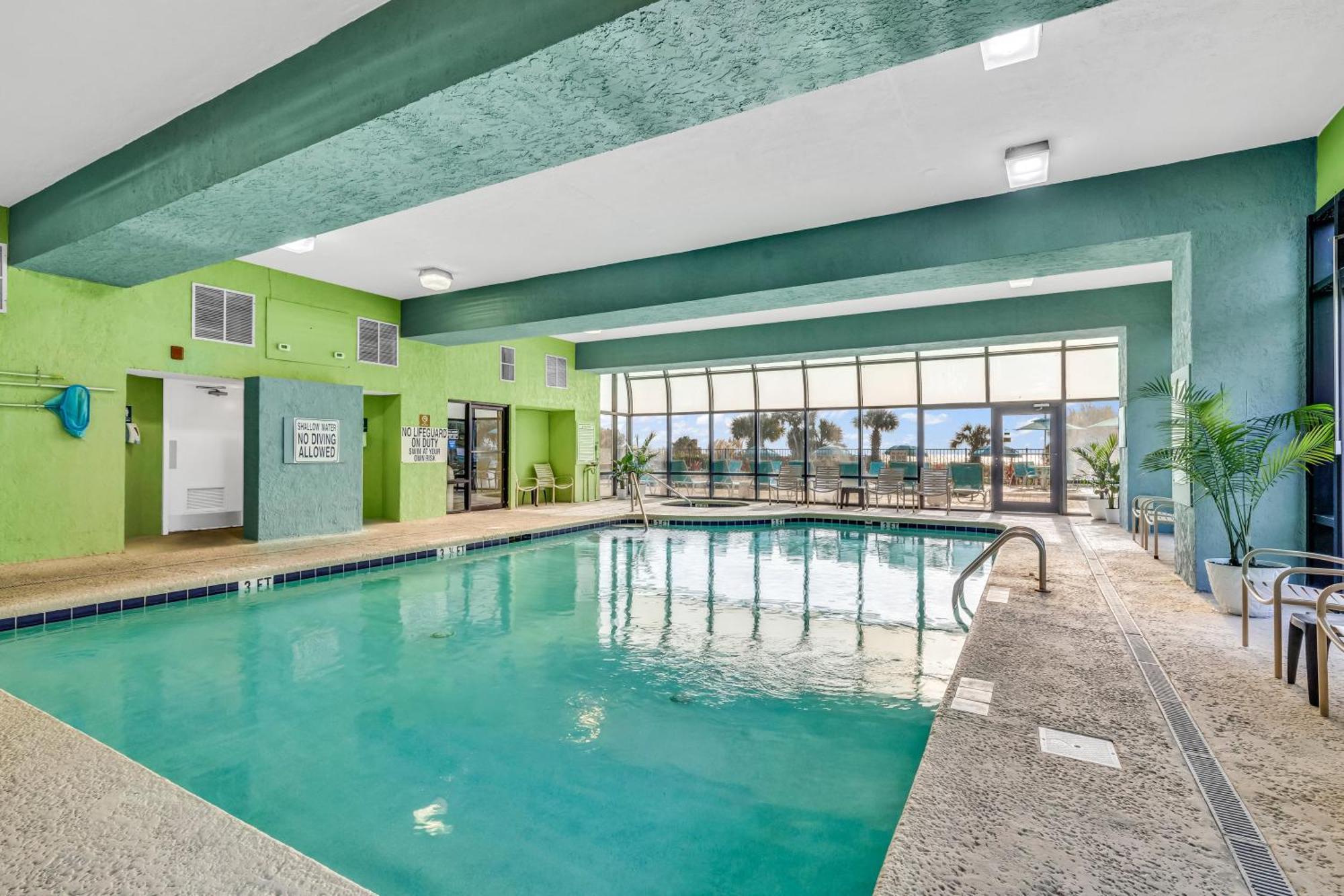 5Th Floor Direct Oceanfront Double Suite Sleeps 6 Meridian Plaza 503 Myrtle Beach Eksteriør bilde